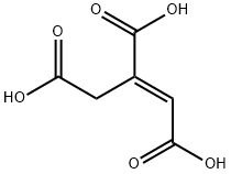 trans-Aconitic acid  Structure